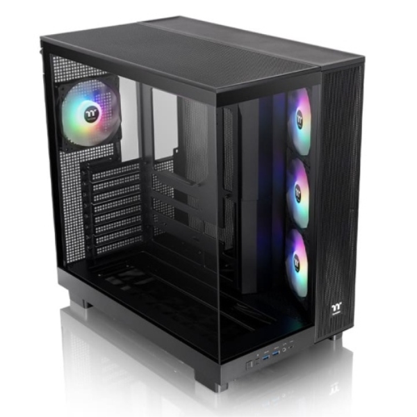 ミドルタワー型PCケース View 380 XL TG ARGB Black CA-11E-00M1WN-00