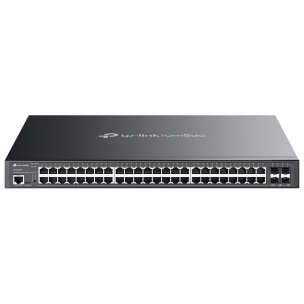 Omada ギガビット/48ポート & 10GE SFP+/4ポート L2+マネージドスイッチ(PoE+×40/PoE++×8) SG3452XMPP(UN)