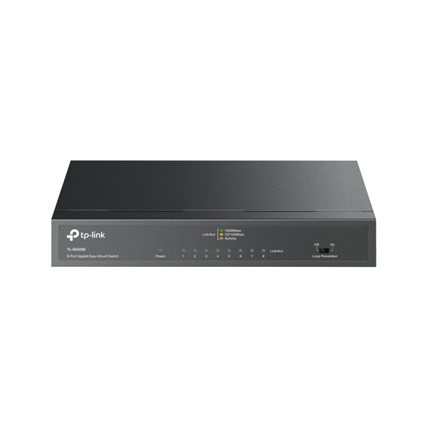 8ポート 電源内蔵 ギガビット スイッチングハブ TL-SG508I(jp)