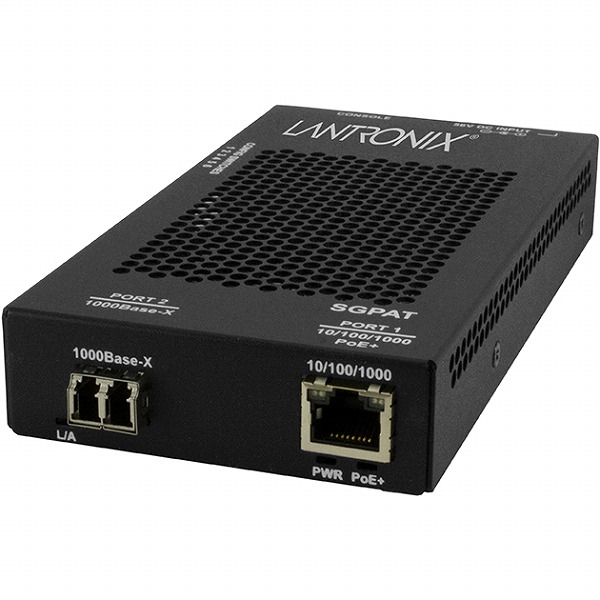 10/100/1000Base-T PoE+ (RJ-45) [100m] to 1000Base-SX 850nm multimode (LC) [62.5m: 220m] [50m:550m ] SGPAT1039-105-JP