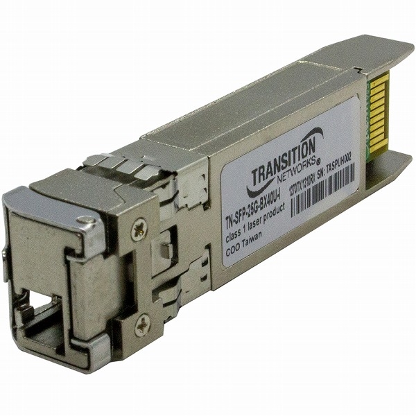 25Gbase-BXADMI t SFP28 TX:1310nm/RX:1270nm VO[h VO t@Co[ (LC) 40km N oWFbg:19.0 dB TN-SFP-25G-BX40U-I