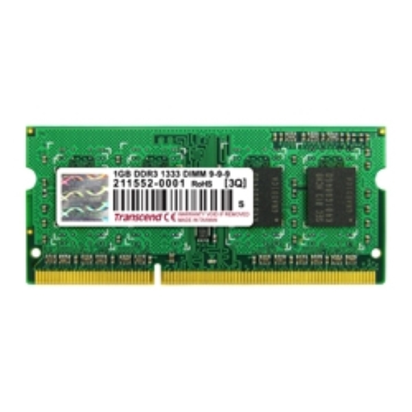 1GB DDR3 1333 SO-DIMM 1Rx8 128Mx8 CL9 1.5V TS128MSK64V3U