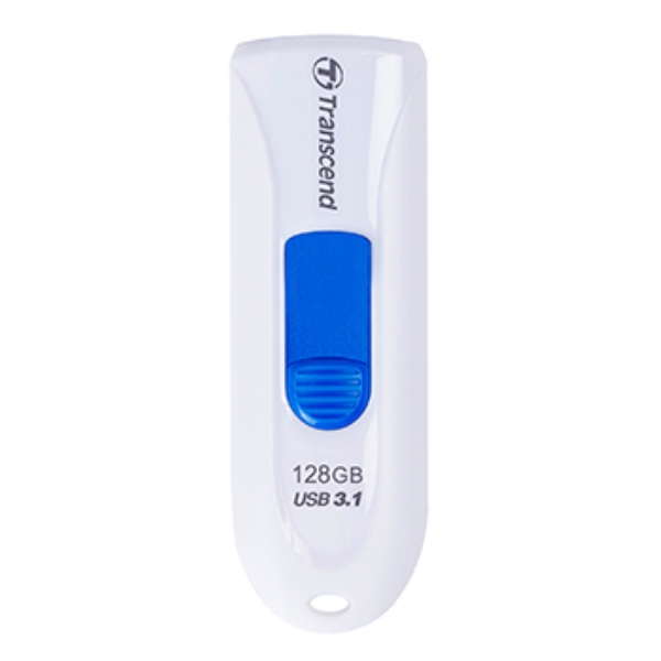 128GB USB3.1 Pen Drive Capless White TS128GJF790W