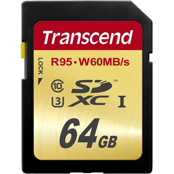 64GB SD Card UHS-I U3 MLC TS64GSDU3