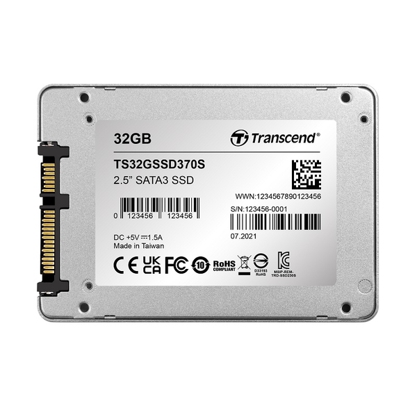 SSD 2.5C` SATA-III 6Gb/s MLC NAND 32GB TS32GSSD370S