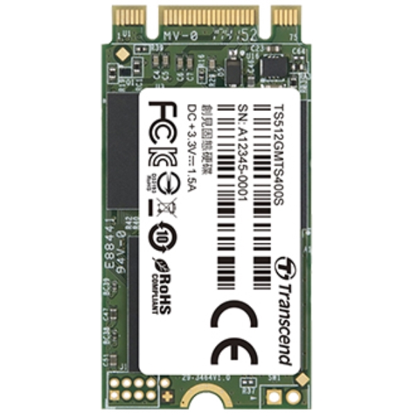 32GB M.2 2242 SSD SATA3 B+M Key MLC TS32GMTS400S