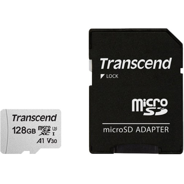 microSDXCJ[h Class10 UHS-I U3 V30 A1 128GB (SDJ[hϊA_v^t) TS128GUSD300S-A