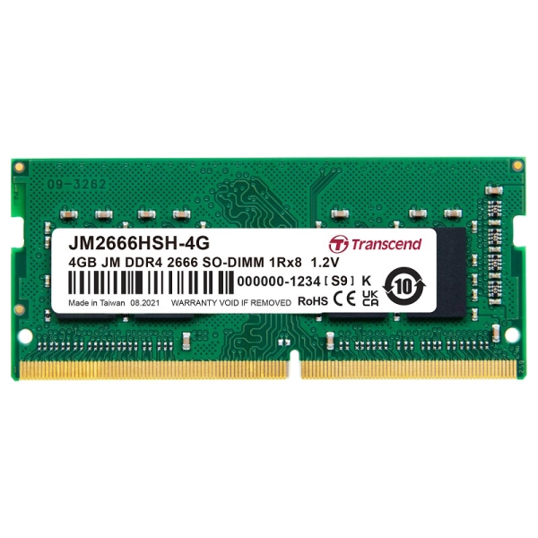 PC4-21300 (DDR4-2666) Ή 260s CL19 1.2V DDR4 SO-DIMM 4GB JM2666HSH-4G