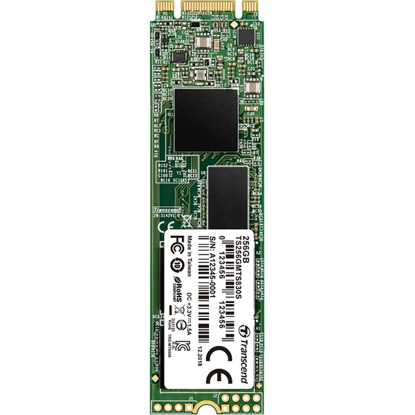 256GB M.2 2280 SSD SATA3 B+M Key TS256GMTS830S