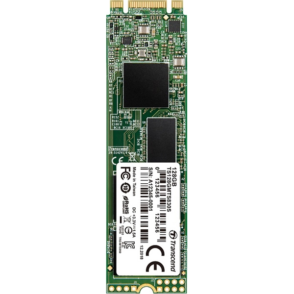 128GB M.2 2280 SSD SATA3 B+M Key TS128GMTS830S