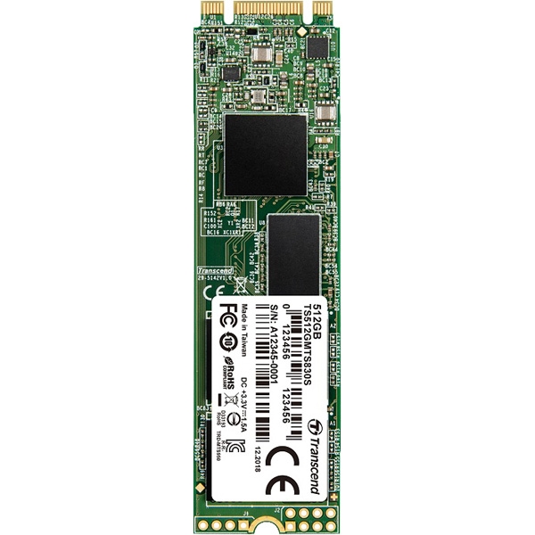 512GB M.2 2280 SSD SATA3 B+M Key TS512GMTS830S