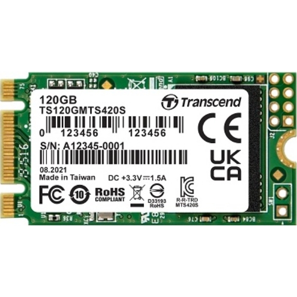 SSD M.2 2242 SATA-III B+M Key 120GB TS120GMTS420S