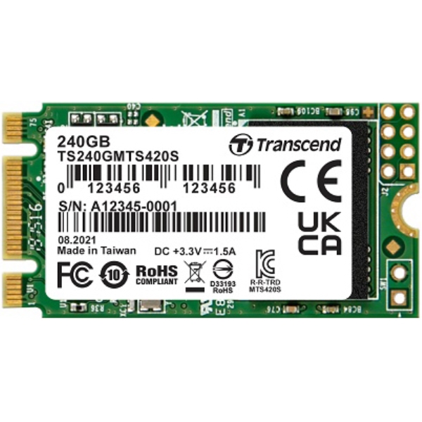 SSD M.2 2242 SATA-III B+M Key 240GB TS240GMTS420S