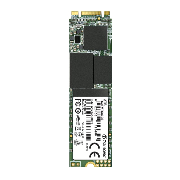 2TB M.2 2280 SSD SATA3 B+M Key TS2TMTS830S