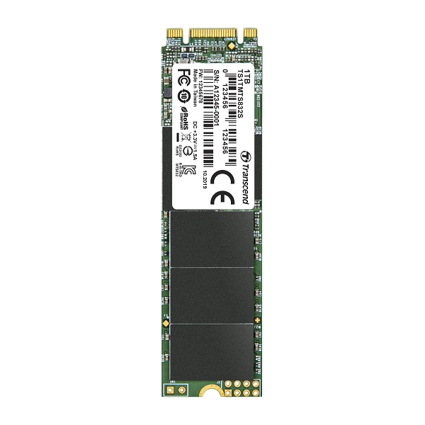 1TB Single Side M.2 2280 SSD SATA B+M Key TS1TMTS832S