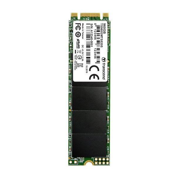960GB M.2 2280 SSD SATA3 B+M Key TS960GMTS820S