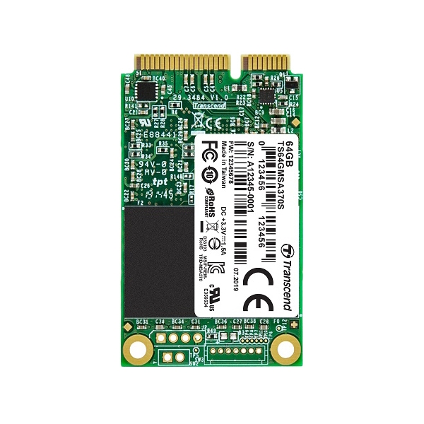 64GB mSATA SSD SATA3 MLC TS64GMSA370S