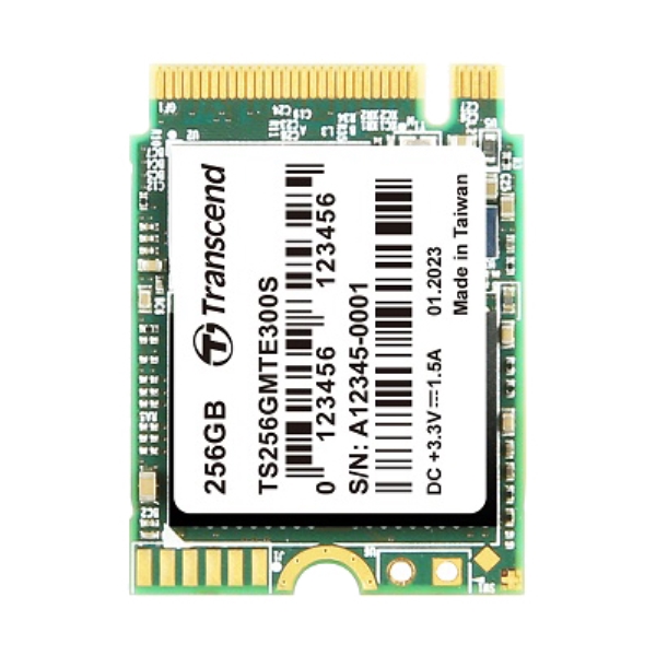 256GB M.2 2230PCIe Gen3x4 NVMe 3D DRAM-less TS256GMTE300S