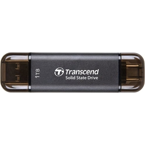 トランセンドジャパン スティック型SSD USB 10Gbps 1TB ブラック