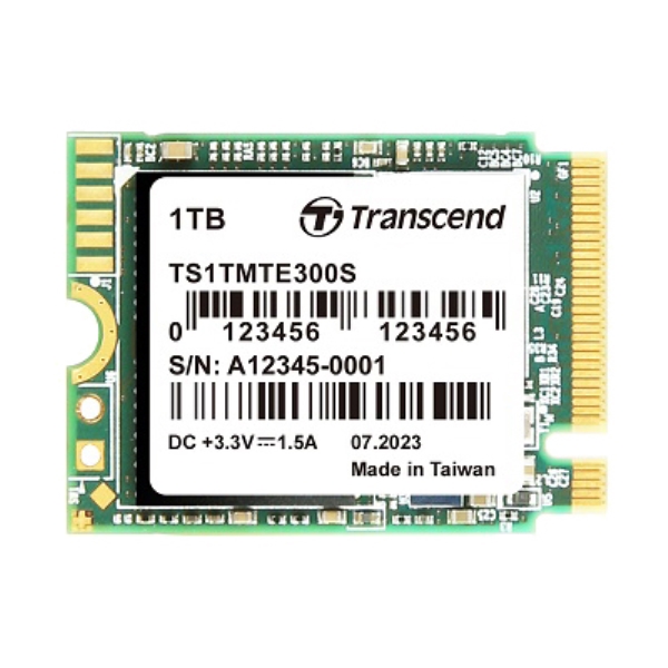 1TB M.2 2230 PCIe Gen3x4 NVMe SSD 300S 3D DRAM-less TS1TMTE300S