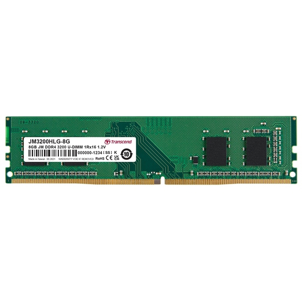 PC4-25600 (DDR4-3200) Ή 288s CL22 1.2V DDR4 U-DIMM 8GB JM3200HLG-8G