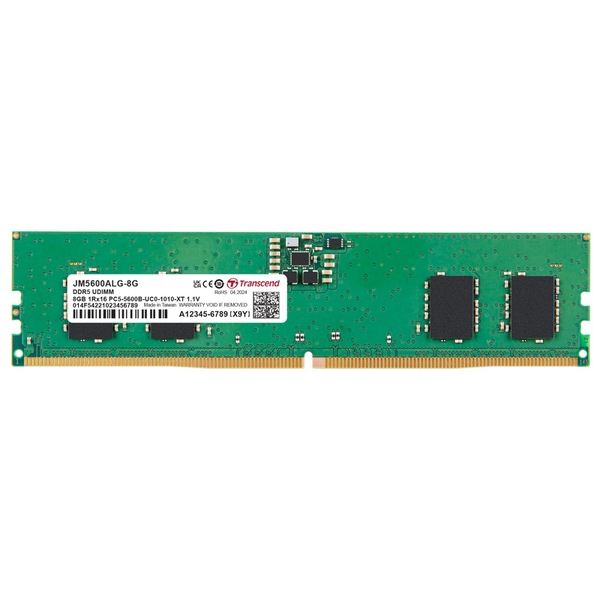 PC5-44800 (DDR5-5600) Ή 288s CL46 1.1V DDR5 U-DIMM 8GB JM5600ALG-8G