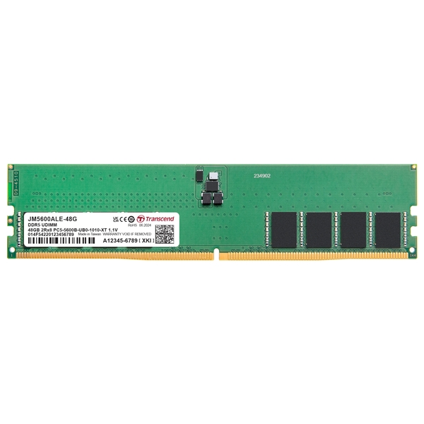 PC5-44800 (DDR5-5600) Ή 288s CL46 1.1V DDR5 U-DIMM 48GB JM5600ALE-48G