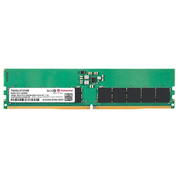 PC5-44800 (DDR5-5600) Ή 288s CL46 1.1V DDR5 ECC-DIMM 16GB TS2GLA72V6E