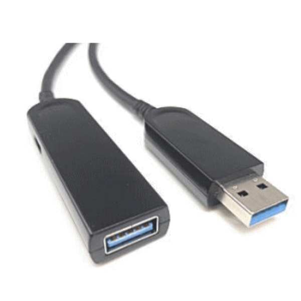 USB3.2 Gen2(USB3.1)対応/転送速度10Gbps/USB光ハイブリッド延長ケーブル 50m SSB05-50P
