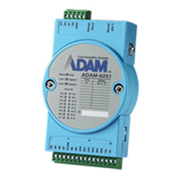 ADAM-6251 C[Tlbg[gI/O 16ch ≏fW^ Modbus TCPW[ ADAM-6251-B