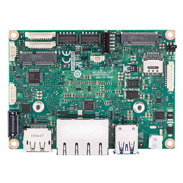 産業用PC/組込式 MIOシングルボード MIO-2375 Tiger Lake U Core i7-1185G7E LPDDR4x 16GB onboard MIO-2375C7P-Q4A1