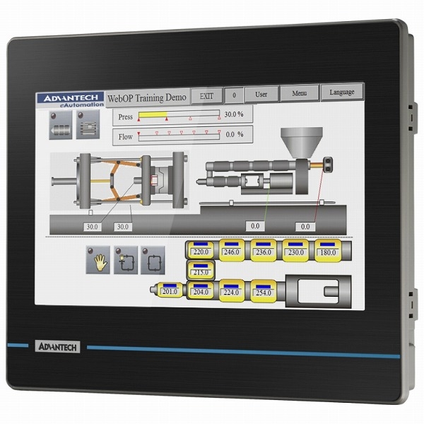 HMINaviソフトウェア搭載 12インチXGAオペレーターパネル WOP-210K-NAE