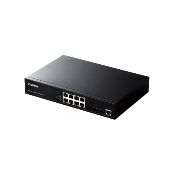 AW-GEV-104C-130 8ポート Smart PoEスイッチ (8P GbE PoE + 2P GbE(SFP)) (PoE+対応) AWGEV104C130
