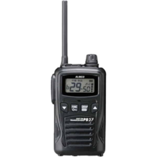 ALINCO 特定小電力型トランシーバー 20+27ch ブラック DJ-PB27 - NTT-X