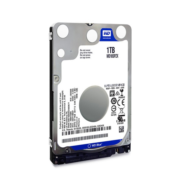 WD BlueV[Y 2.5C`HDD 1TB SATA 6Gb/s 5400rpm 128MB WD10SPZX 0718037-845319