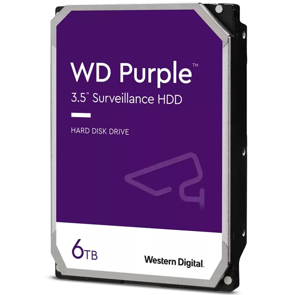 WD Purple 3.5C`HDD 6TB 3Nۏ WD64PURZ 0718037-898339