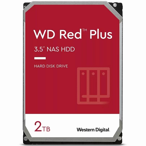 WD Red Plus 3.5C`HDD 2TB 3Nۏ WD20EFPX 0718037-899770