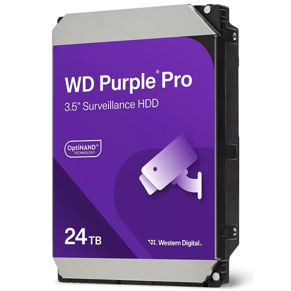 WD Purple ProV[Y 3.5C`HDD SATA6.0Gb/s 7200] 512MB 5Nۏ 24TB WD240PURP 0718037-903101