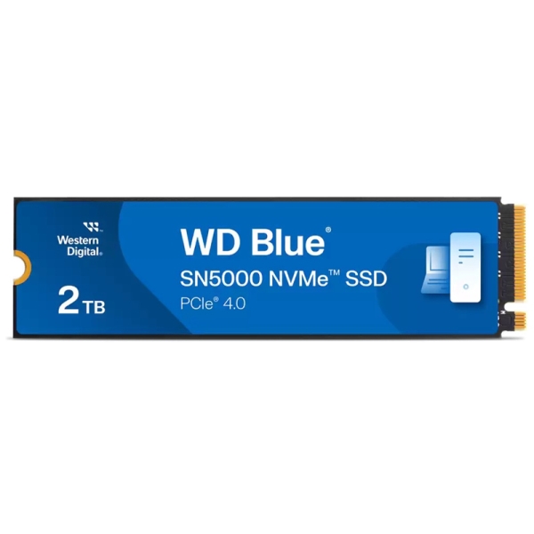 SSD 2TB WD Blue SN5000 (ǎő 5150MB/b) M.2-2280 NVMe WDS200T4B0E 0718037-893228