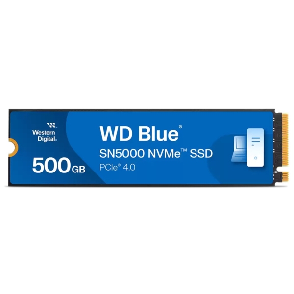 SSD 500GB WD Blue SN5000 (ǎő 5000MB/b) M.2-2280 NVMe WDS500G4B0E 0718037-894850