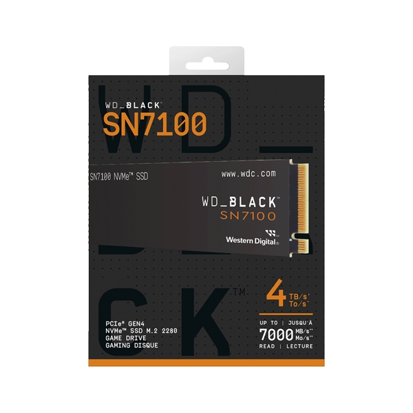 【未開封・新品】Western Digital 4TB SN7100 SanDisk WD_BLACK SN7100 WDS400T4X0E-00CJA0 4 TB Solid State