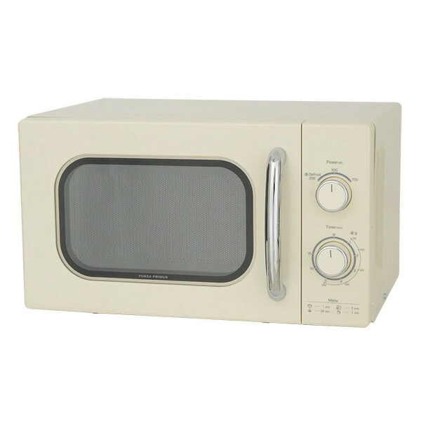 オーブン・レンジ ・トースター・ロースター ターンテーブル 17L 単機能レトロ電子レンジ 50Hz(東日本専用) PRE-702B(50Hz) PRE-702B（50Hz)