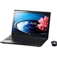 【美品】NEC PC-NS350BAB ノートPC ブラック LAVIE Note Standard NS350/BAB PC-NS350BAB [クリスタル