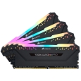 コルセア(メモリ) DDR4 2666MHz 8GBx4 288pin DIMM Unbuffered 16-18-18-35 Vengeance RGB PRO black CMW32GX4M4A2666C16
