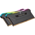 コルセア DDR4 3600MHz 8GBx2 DIMM 18-22-22-42 XMP 2.0 VENGEANCE RGB PRO SL Black for AMD & Intel CMH16GX4M2D3600C18