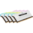 コルセア DDR4 3200MHz 8GBx4 DIMM 16-20-20-38 XMP 2.0 VENGEANCE RGB PRO SL White for AMD & Intel CMH32GX4M4E3200C16W