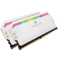 コルセア DDR4 3200MHz 8GBx2 DIMM 16-18-18-36 DOMINATOR PLATINUM RGB White RGB LED for AMD Ryzen CMT16GX4M2Z3200C16W