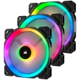 コルセア PCケースファン LL120 RGB 3Fan Pack with Lighting Node PRO CO-9050072-WW