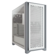 コルセア ATX ミドルタワー PCケース 4000D Airflow Tempered Glass -White- CC-9011201-WW