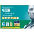 ESET インターネット セキュリティ まるごと安心パック 5台1年(カードタイプ) CMJ-ES12-105